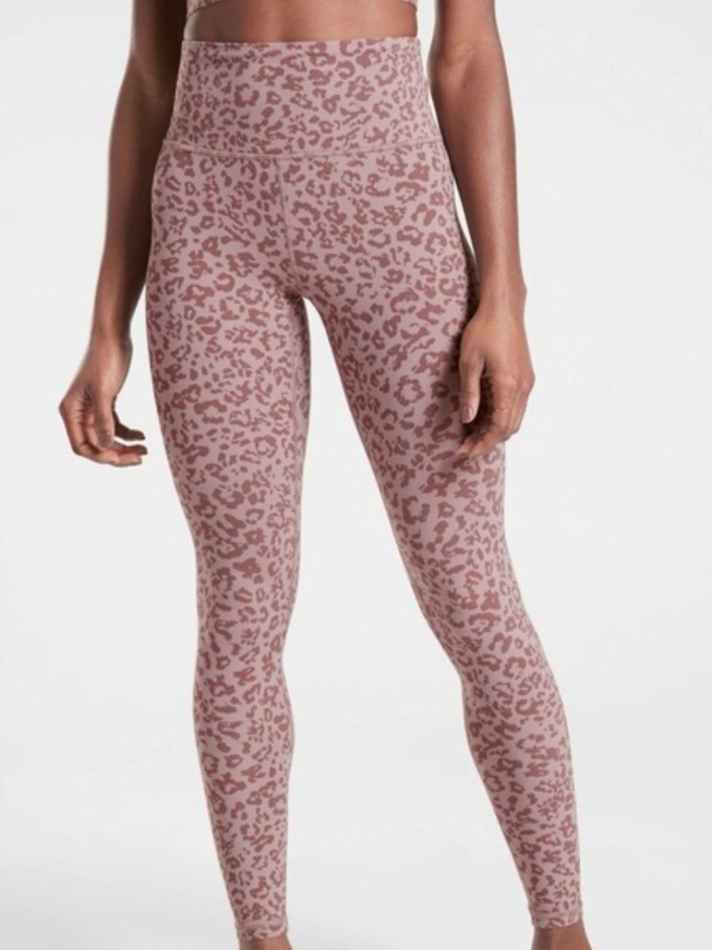 Athleta Elation Ultra High-Waist Leopard Print Leggings